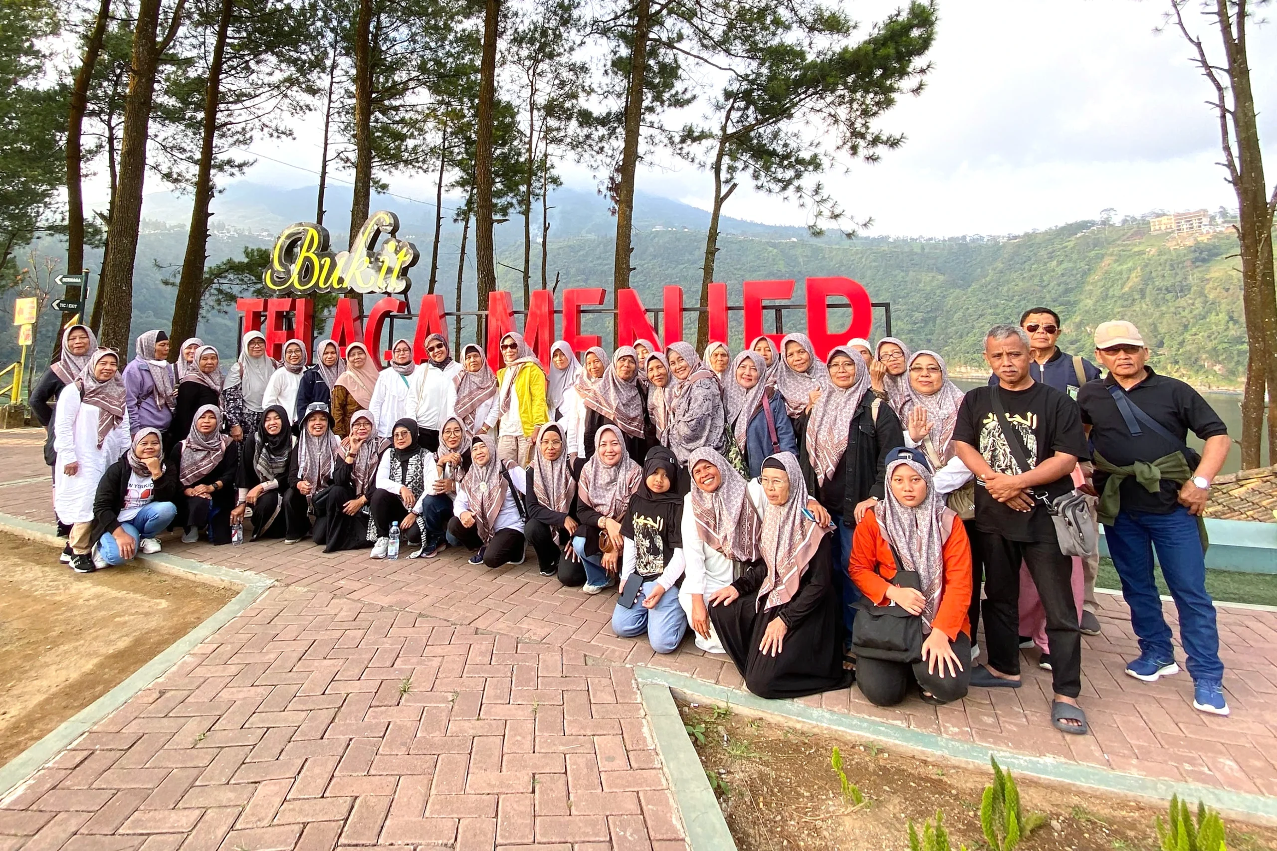 paket gathering dieng telaga menjer rombongan