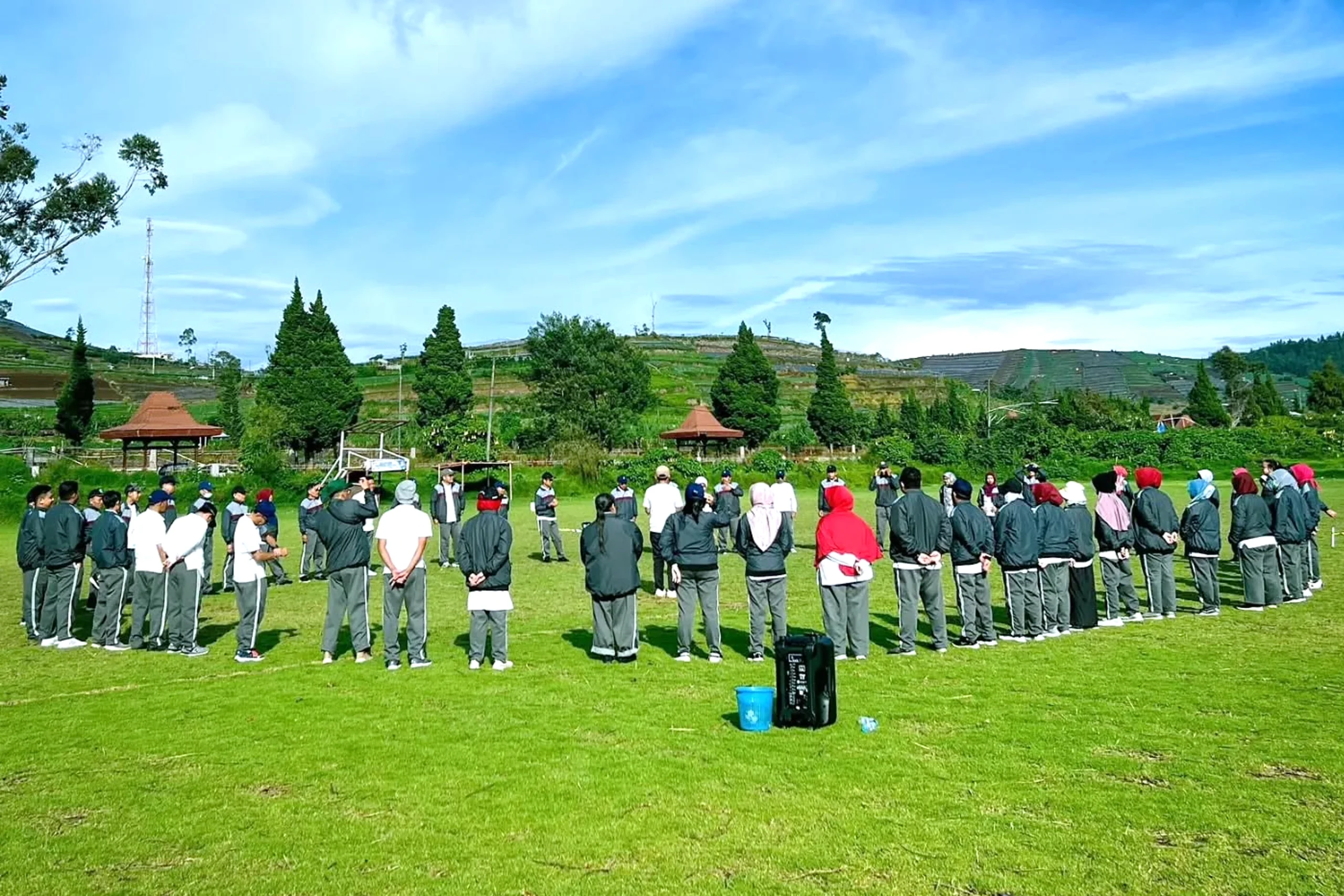 paket outbound outing wisata dieng rombongan perusahaan